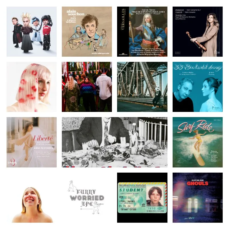 无损FLAC格式2025年11月14日发行专辑