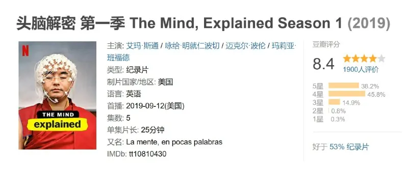 头脑解密第一季TheMind,ExplainedSeason1（2019）